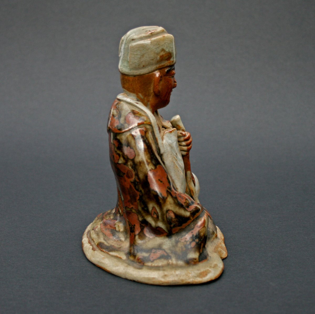 Rare & Important Ceramic Of Matsuo Basho Japanese Poet Poem Hokku 松尾 芭蕉-photo-4