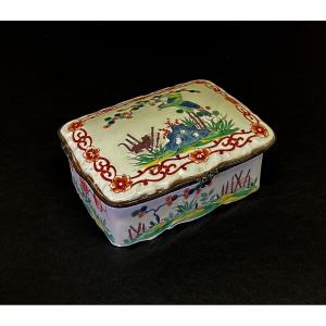 Antique French Porcelain Box Samson Chantilly Kakiemon