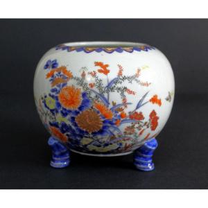 Vase En Porcelaine Japonaise Koransha Fukagawa  Période Meiji Vers 1890