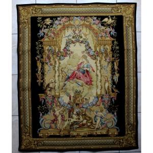 Gobelins Tapestry Diana Roman Goddess Of Hunting, Fauna, Childbirth And The Moon