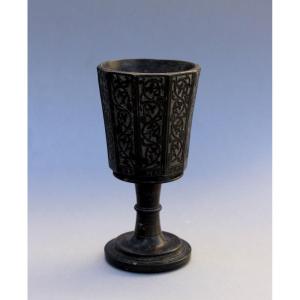 Coupe De Kiddush En Pierre De La Mer Morte Antique Judaïque Jérusalem Juif Israël