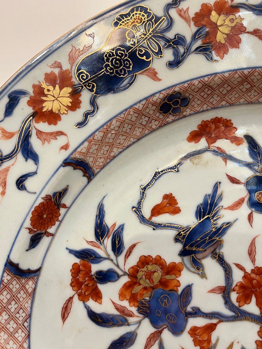 China, Large Imari Dish, XVIII Th.-photo-3