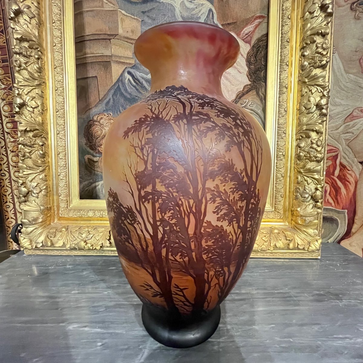 Vase Daum Nancy-photo-2