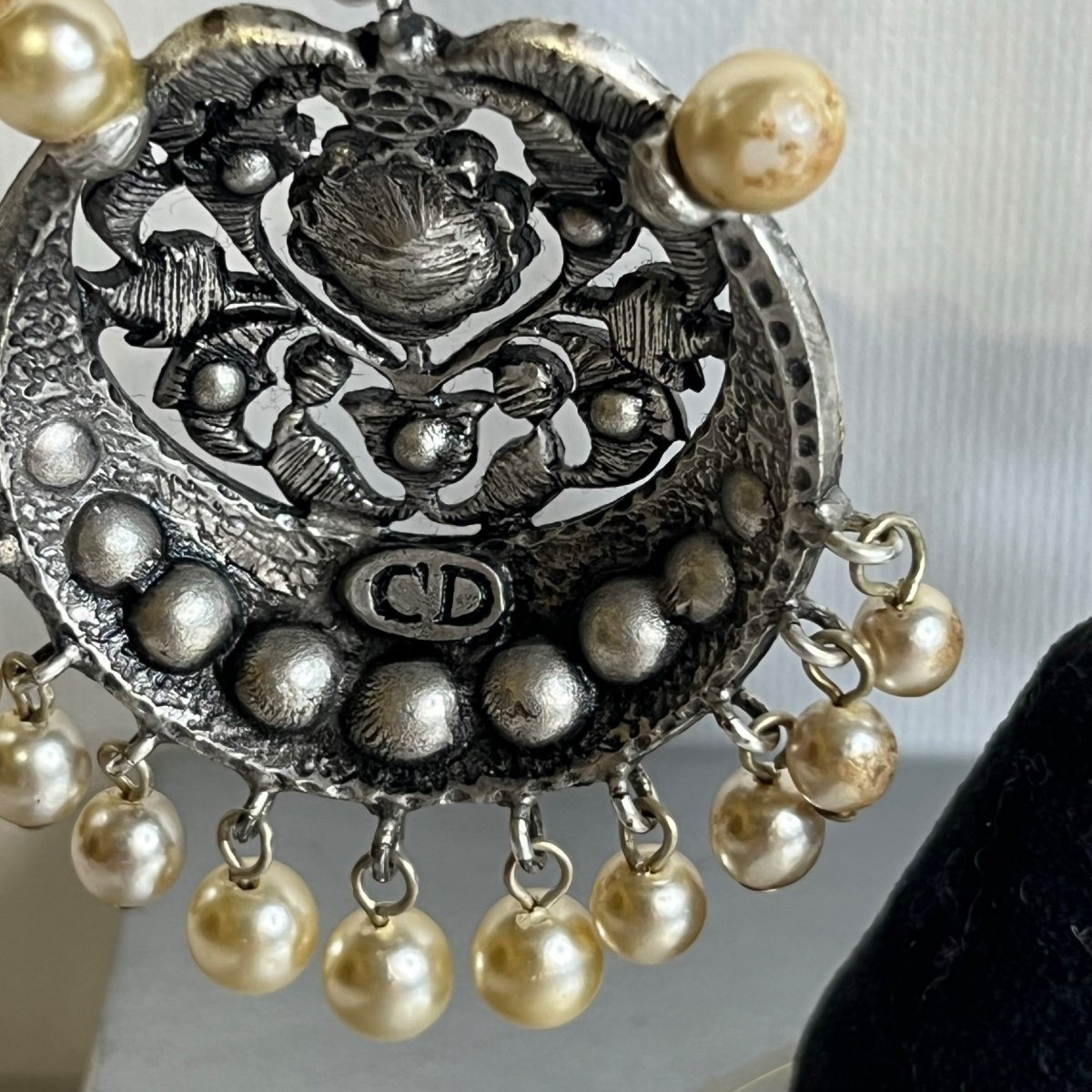 Christian Dior, Boucles D’oreilles.-photo-4