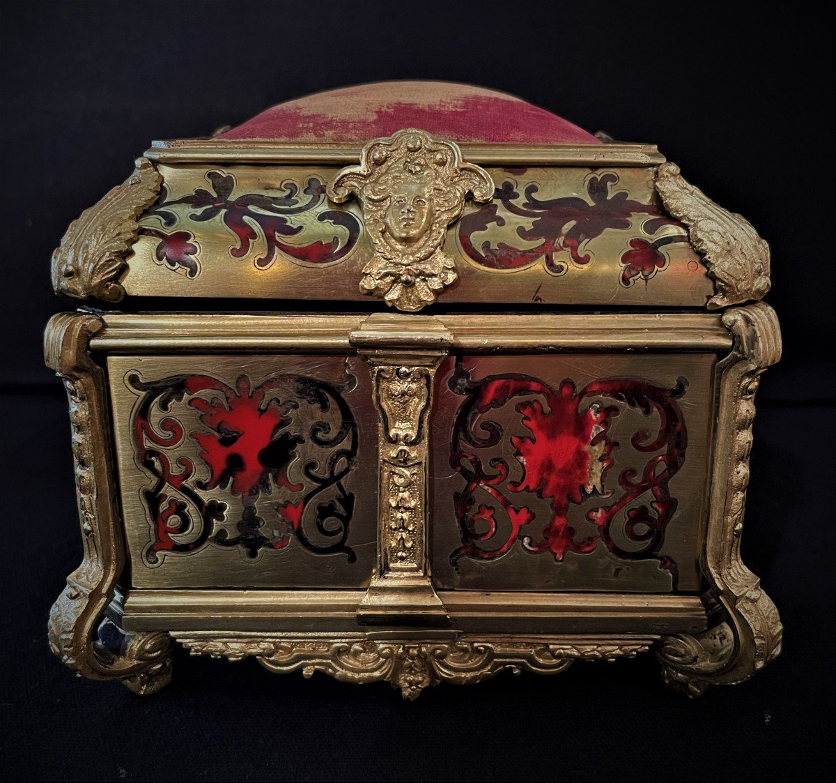 Jewelry Box In Boulle Marquetry-photo-3