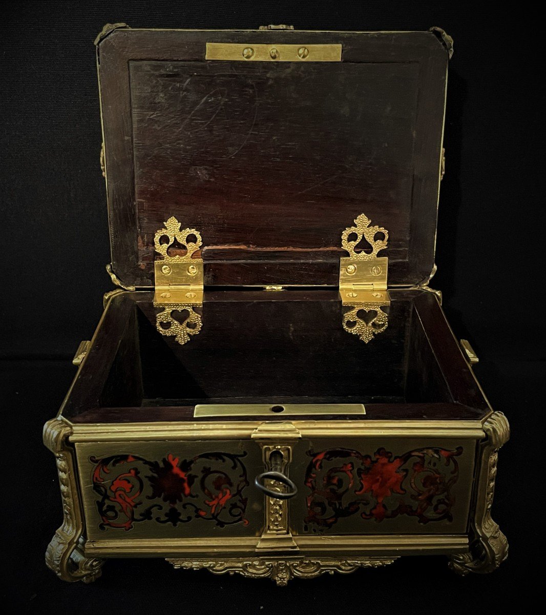 Jewelry Box In Boulle Marquetry-photo-1