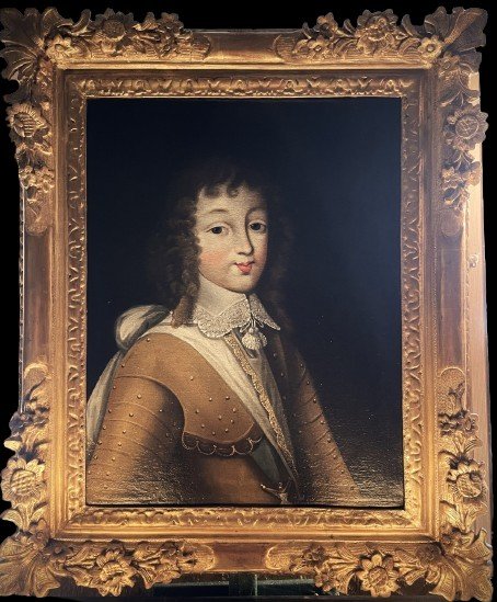 Portrait Du Jeune Roi Louis XIII