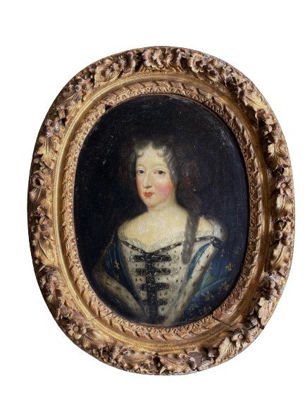 Portrait Ovale Marie-thérèse d'Autriche