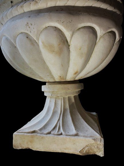 Pair Of Carrara Marble Basins-photo-5