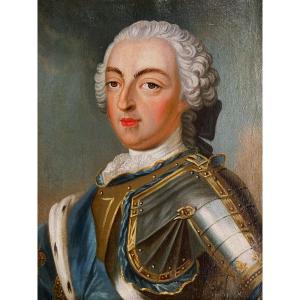 Portrait Of Louis XV In Armor
