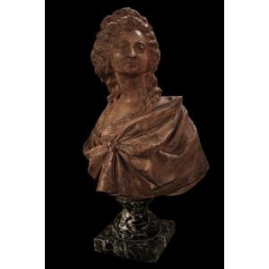 Female Terracotta Bust