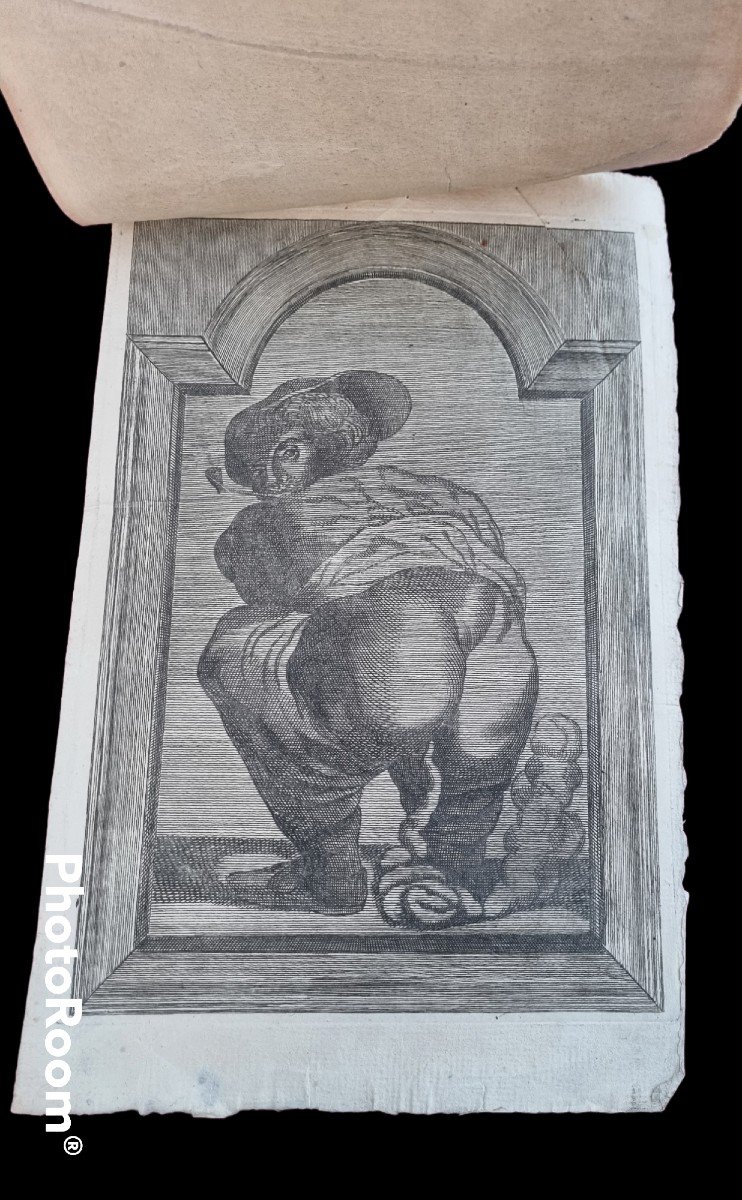 Facetie / Scatological Engraving Period XVII Curiosa-photo-4