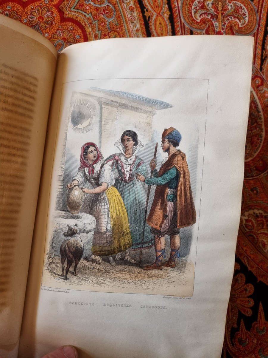 Emile Bégin.- Voyage In Spain And Portugal 1852 - Antique Book Engravings-photo-4