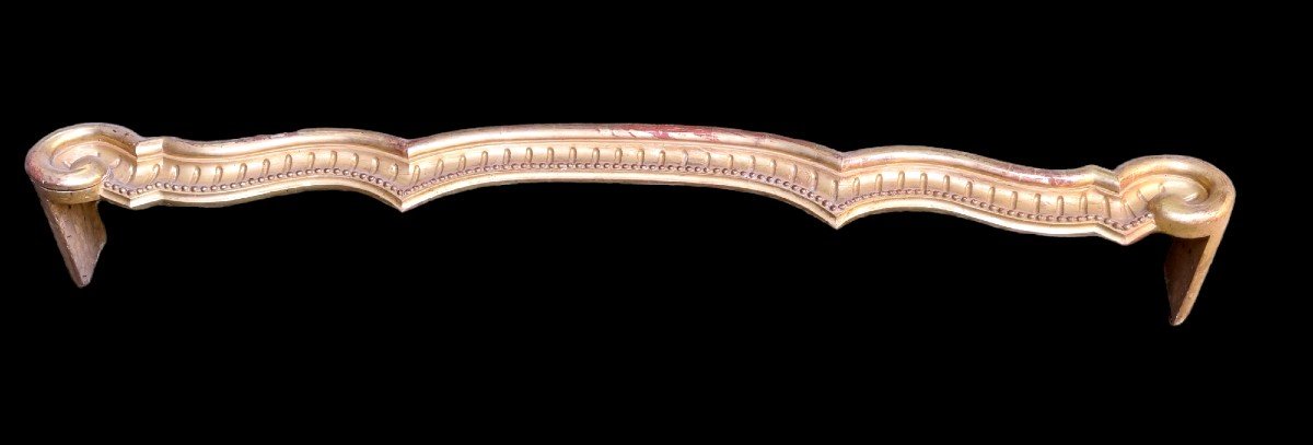 Napoleon III Period Giltwood Valance-photo-3