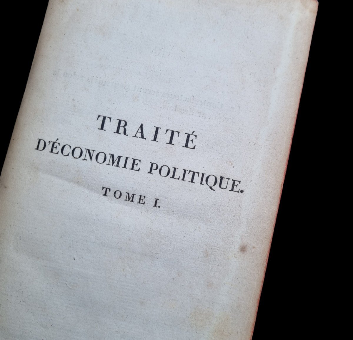 JEAN BAPTISTE SAY TRAITÉ D'ÉCONOMIE POLITIQUE 1803 ÉDITION ORIGINALE RARE-photo-3