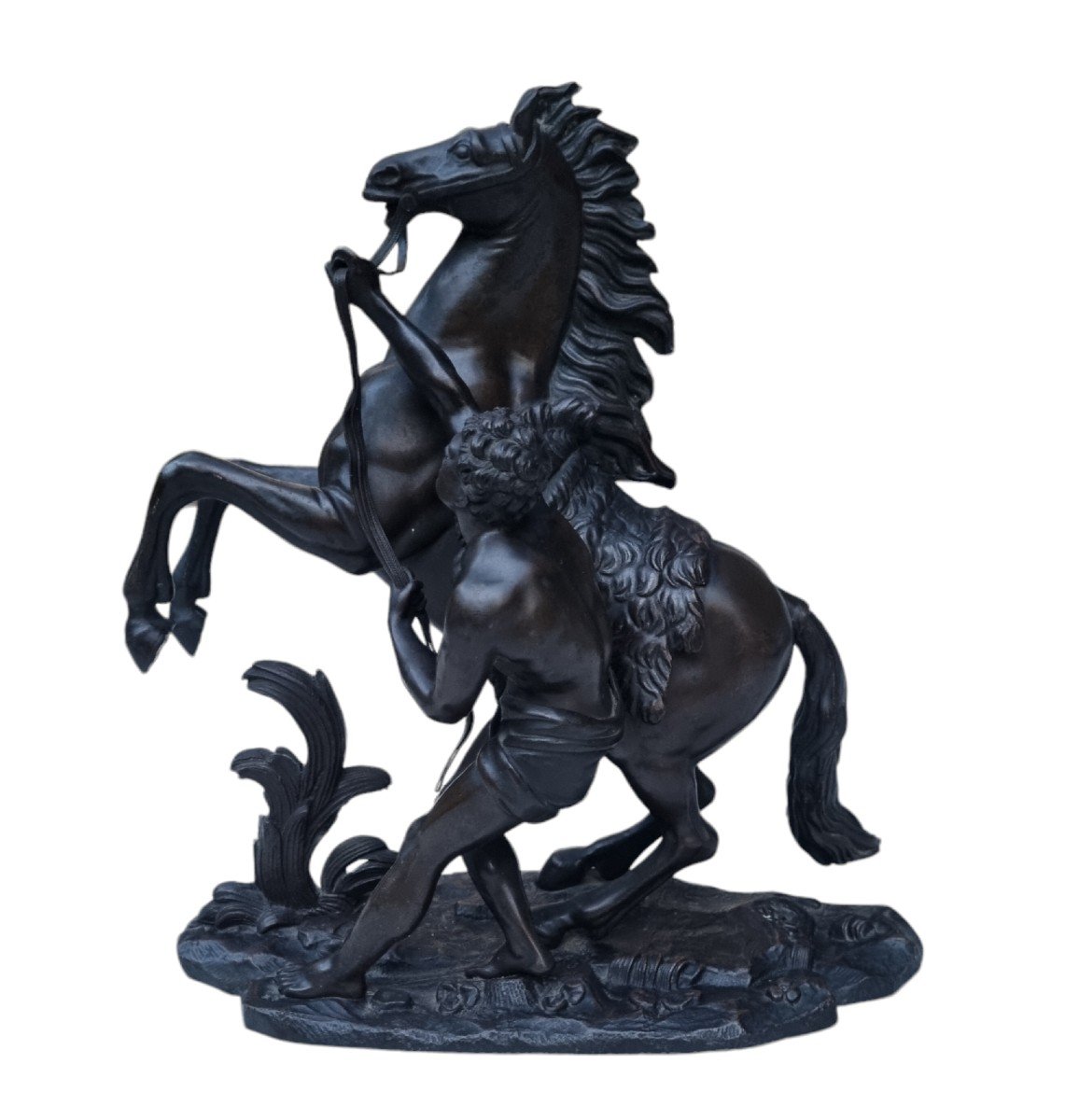 Cheval De Marly Bronze XIXe Chevaux Animalier Coustou