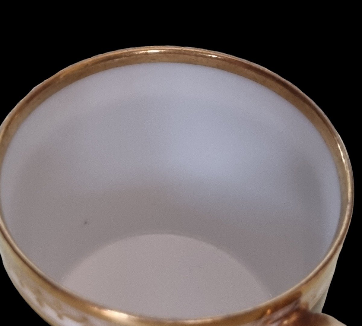 Dihl And Guerard Litron Porcelain Cup Manufacture Duc D’angouleme Rue De Bondy-photo-4
