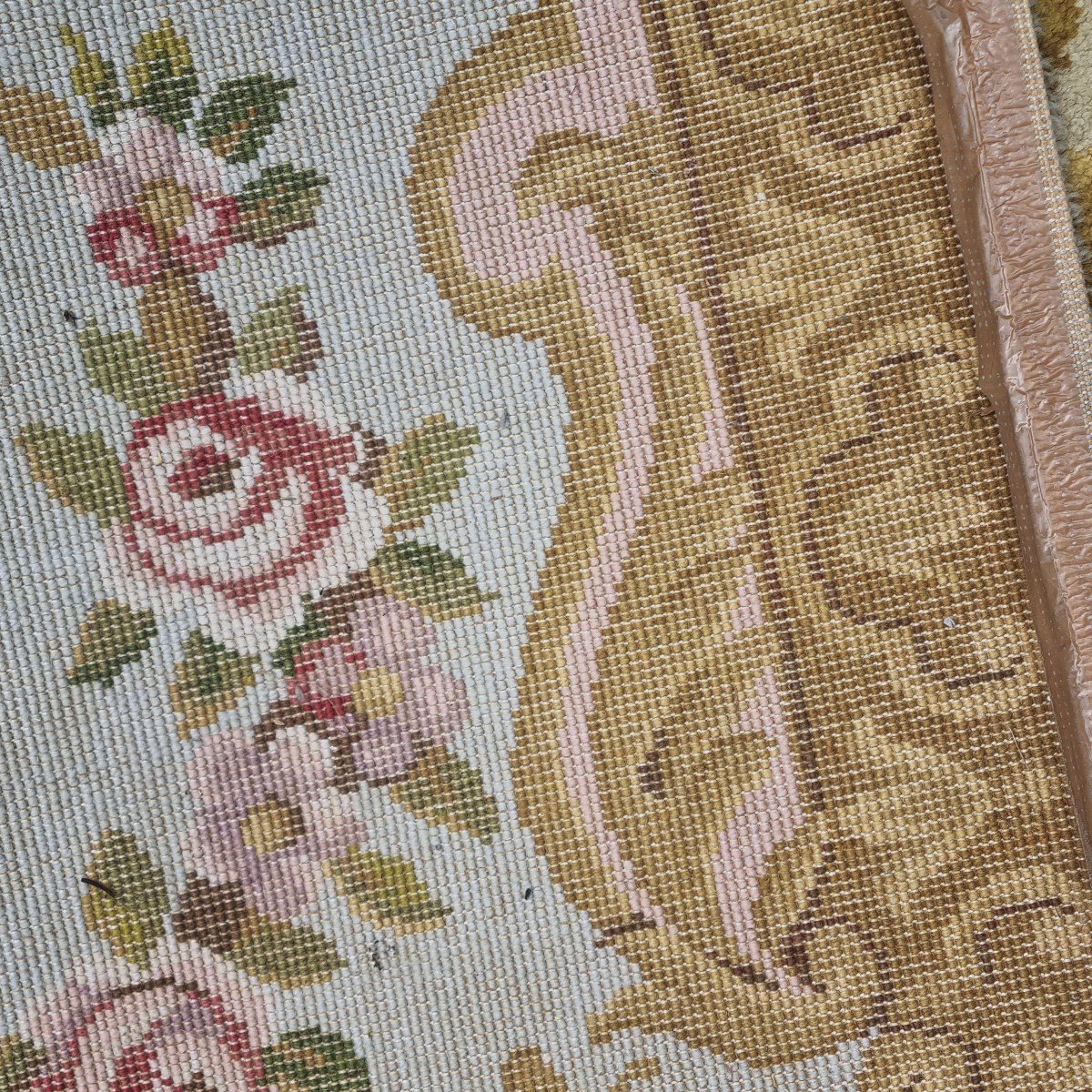 TAPIS TYPE BRAQUENIÉ OU REAL FABRICA DE TAPICES STYLE LOUIS XV XVI-photo-6