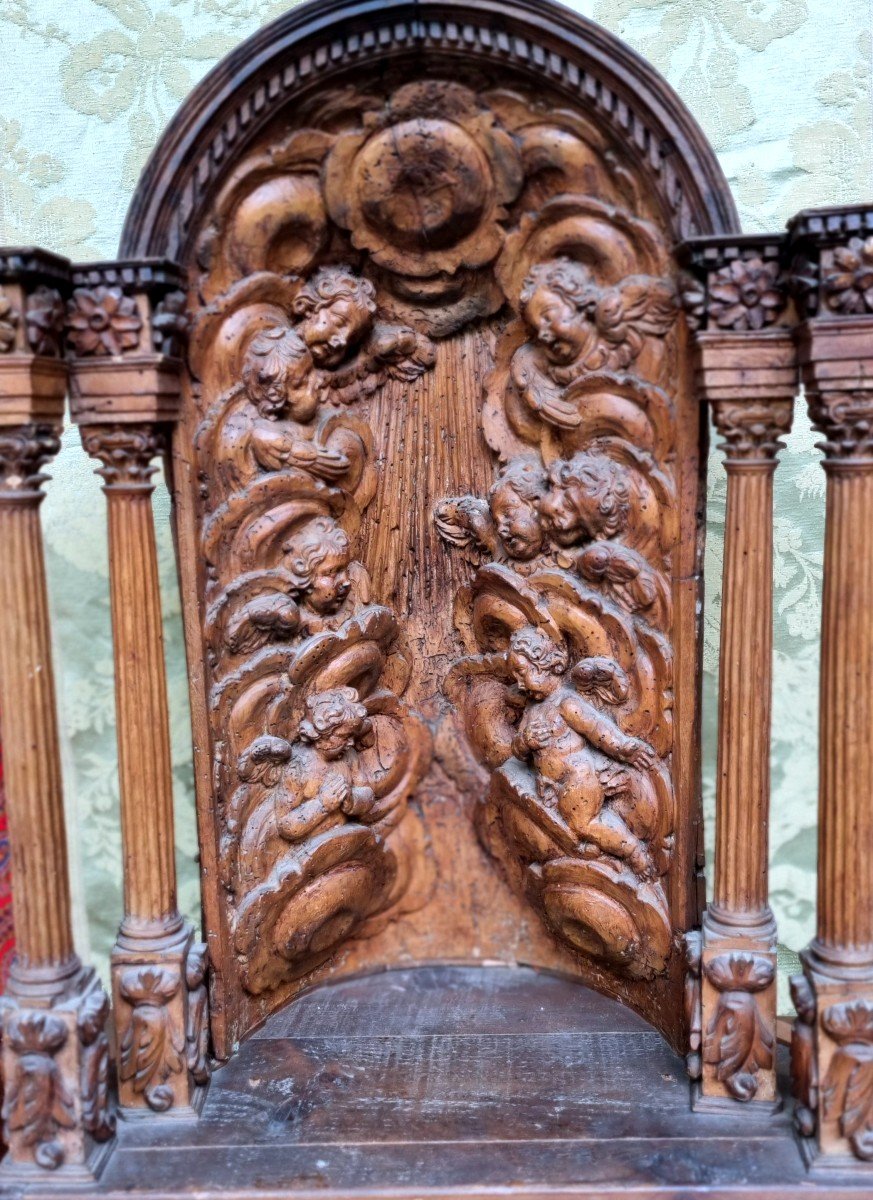 Niche Altar Rebedle Tabernacle 17th 18th Century Period  