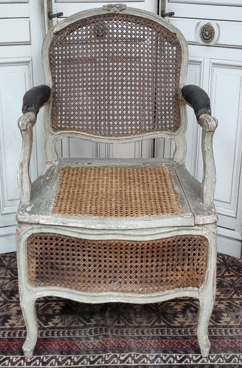 FAUTEUIL D'AiSANCE D'ÉPOQUE LOUIS XV XVIIIe