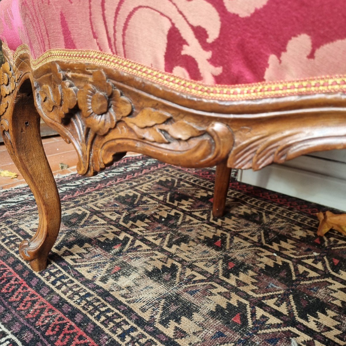 Pair Of Louis XV Period Cabriolets Armchairs -photo-5