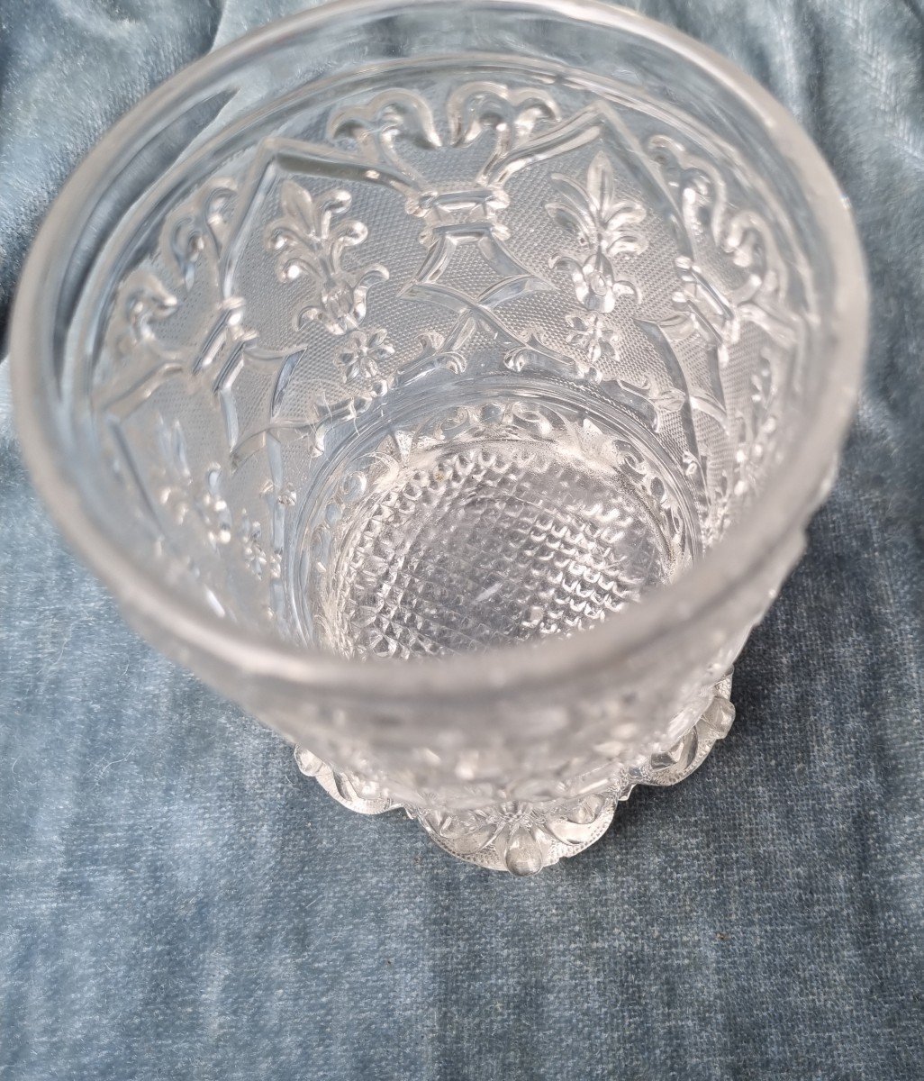 GOBELET SAINT LOUIS CRISTAL VERS 1840 VERRE SAINT-LOUIS-photo-2