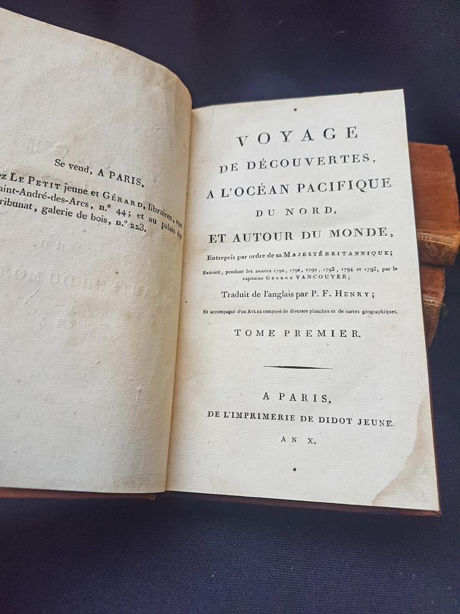 GEORGE VANCOUVER VOYAGE DE DÉCOUVERTES À L'OCÉAN PACIFIQUE -photo-4