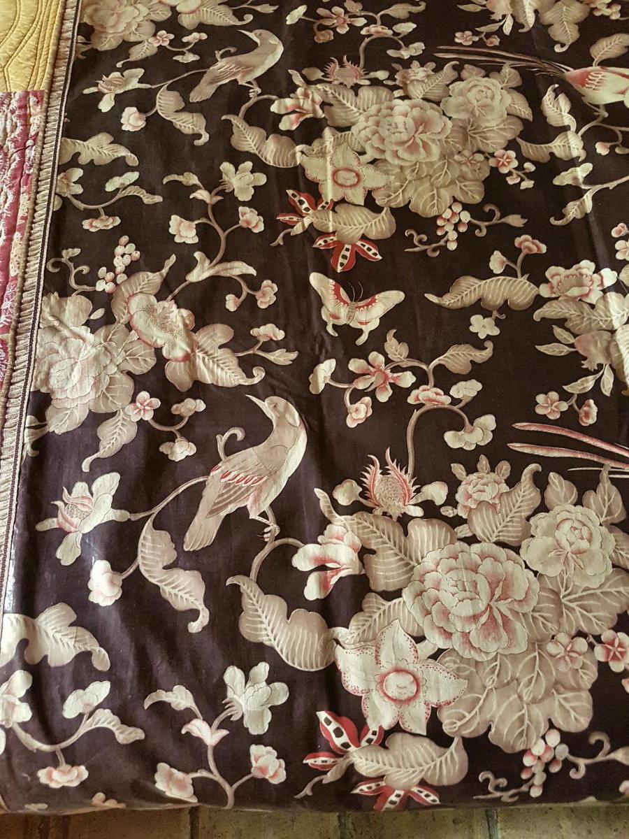 Great Pair Of Curtains Napoleon III Indian