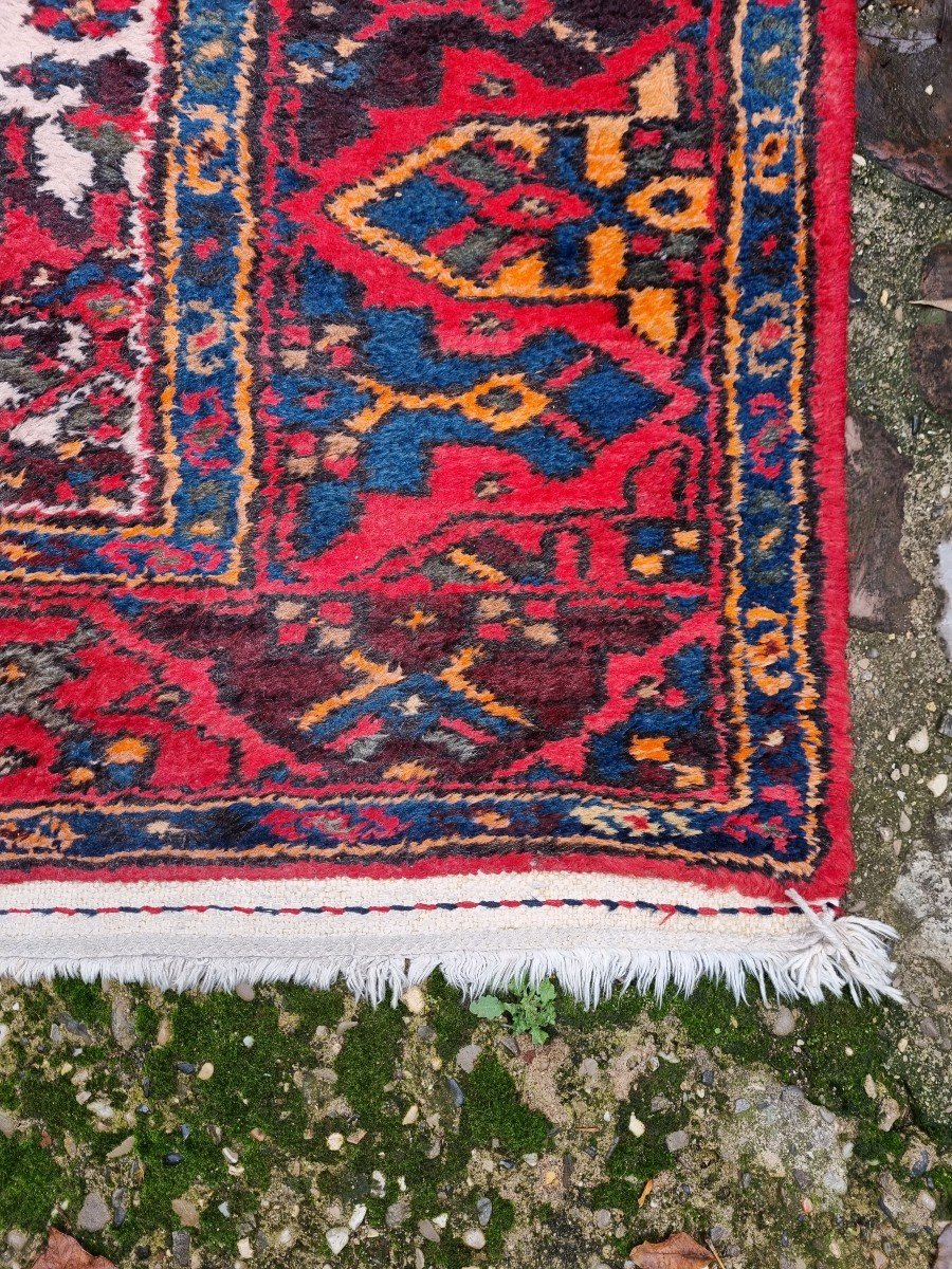 Entirely Hand-knotted Iran Persian Carpet Circa 1980-photo-4