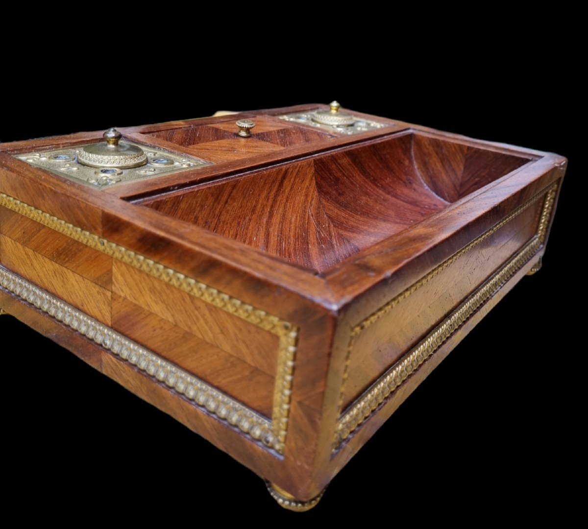 Louis XVI Style Desk Writing Box-photo-4