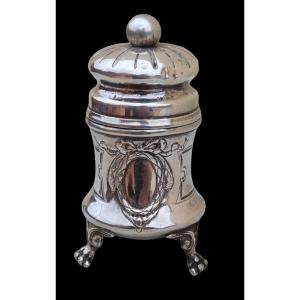 Sterling Silver Pepper Mill Late 19th Pepper Mill