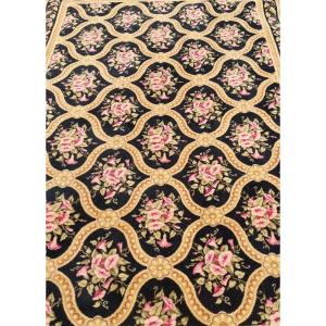 TAPIS LAINE STYLE NAPOLÉON III TYPE BRAQUENIÉ OU REAL FABRICA DE TAPICES