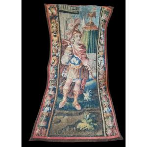 Alexander The Great Tapestry 17th Century From Aubusson