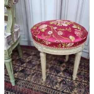 Louis XVI Stool, 19th Century 