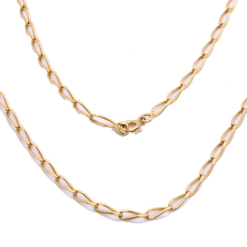 Long Collier « Sierra » En Or Jaune 18k-photo-3