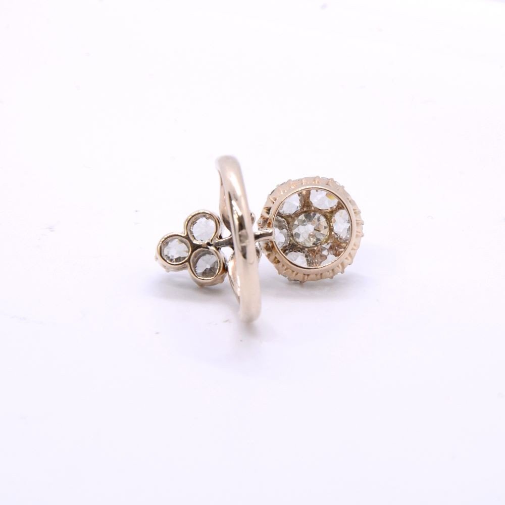 Art Nouveau Flower Ring-photo-1