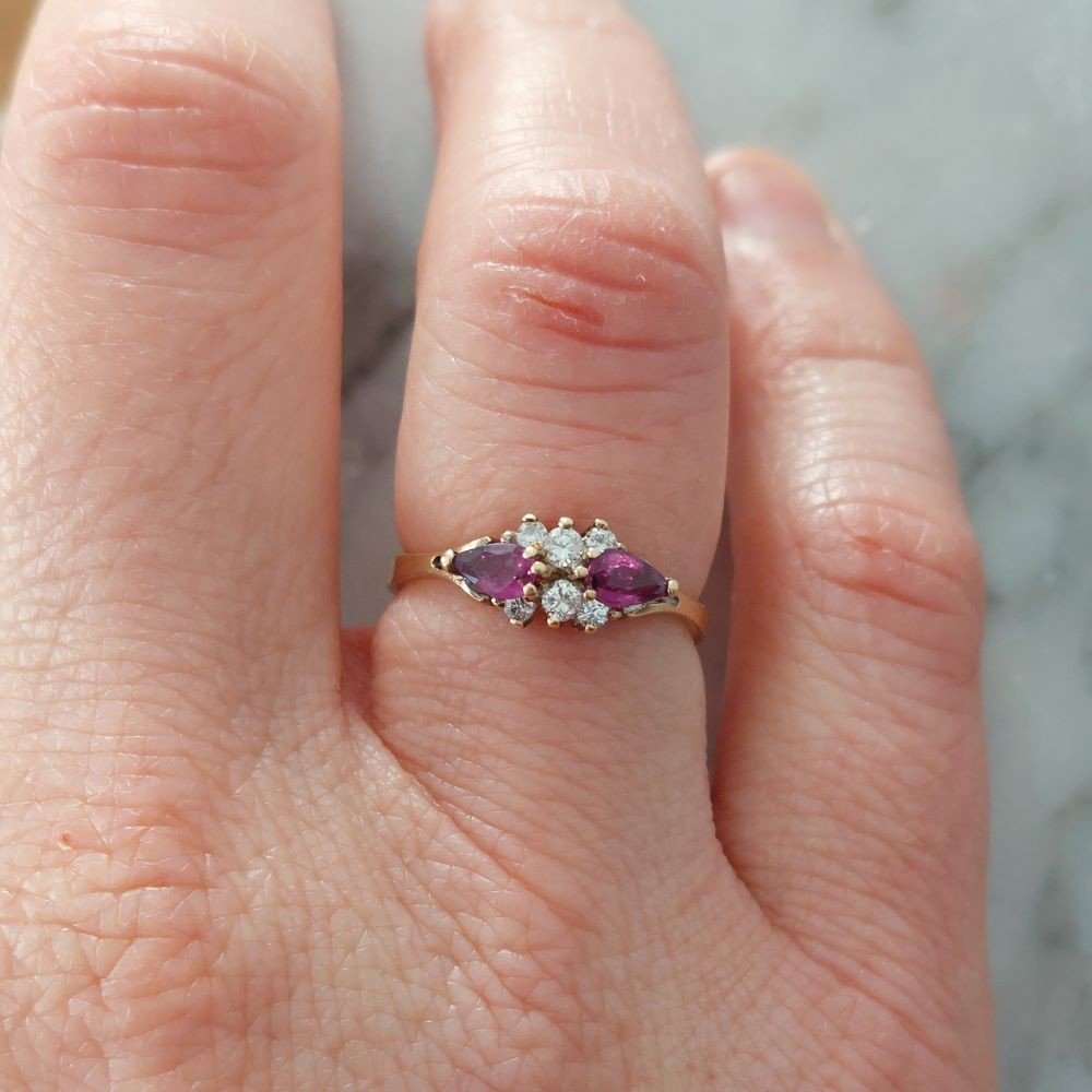 Fine Ruby And Diamond Ring -photo-2