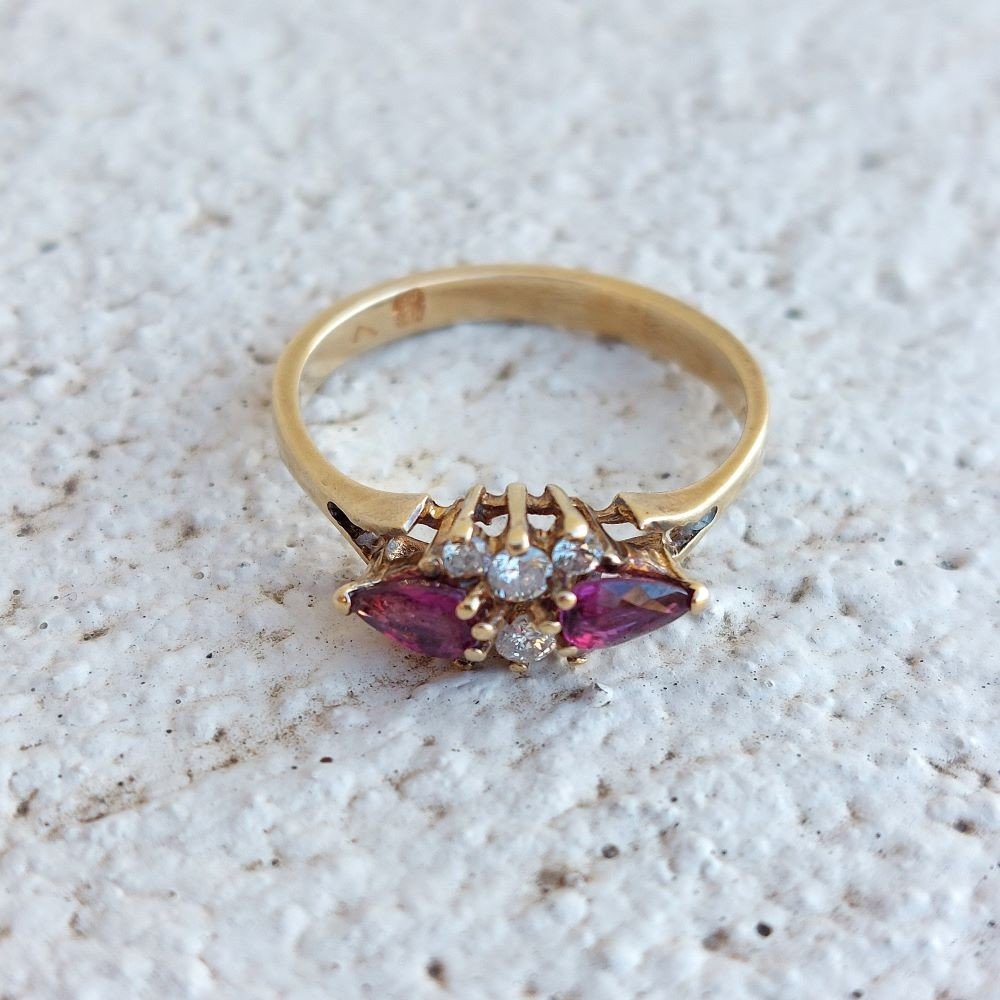 Fine Ruby And Diamond Ring -photo-4