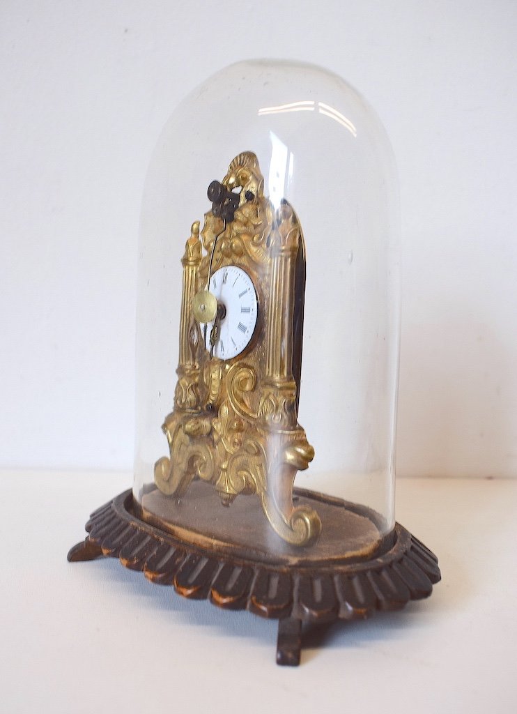 Curiosit&eacute; Pendule Horloge Miniature Mini Zappler  Autriche XIX &egrave;me Montre Ref512-photo-3