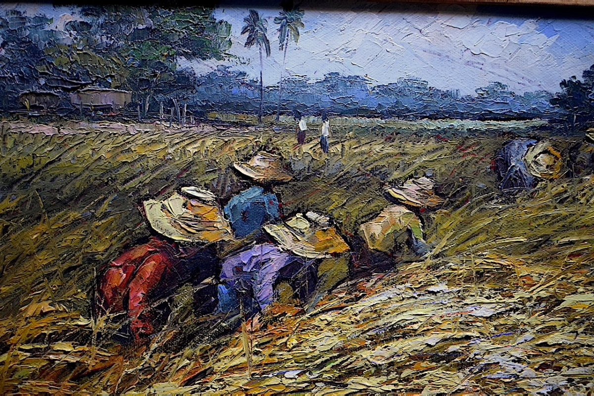 Signed To Identify Bali Indonesia Vietnam Peasants Cultivation Of Rice Asia  1978 XX Rt807-photo-1