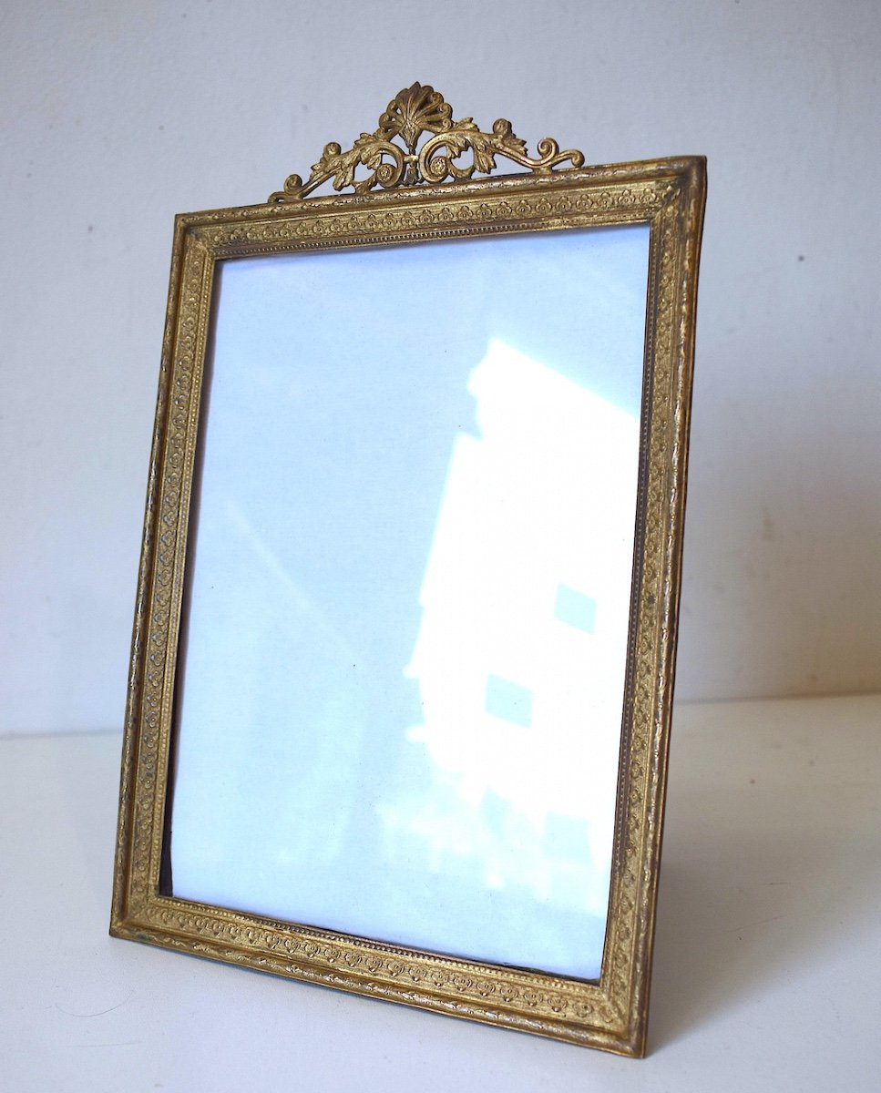 Gilt Bronze Photo Frame XIXth Century Louis XVI Style Ref 508-photo-5