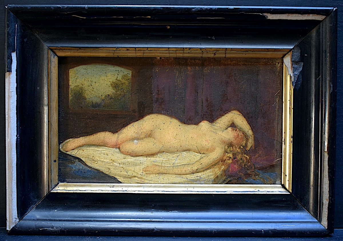 Lying Nude Naked Woman XIX Rt894