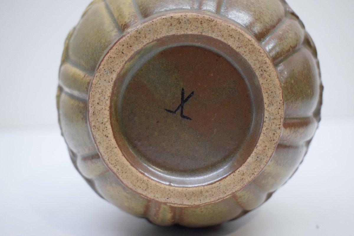 Louis Lorioux Pitcher Pot Stoneware Transition Art Nouveau Art Deco Active In Foëcy Ref680-photo-7