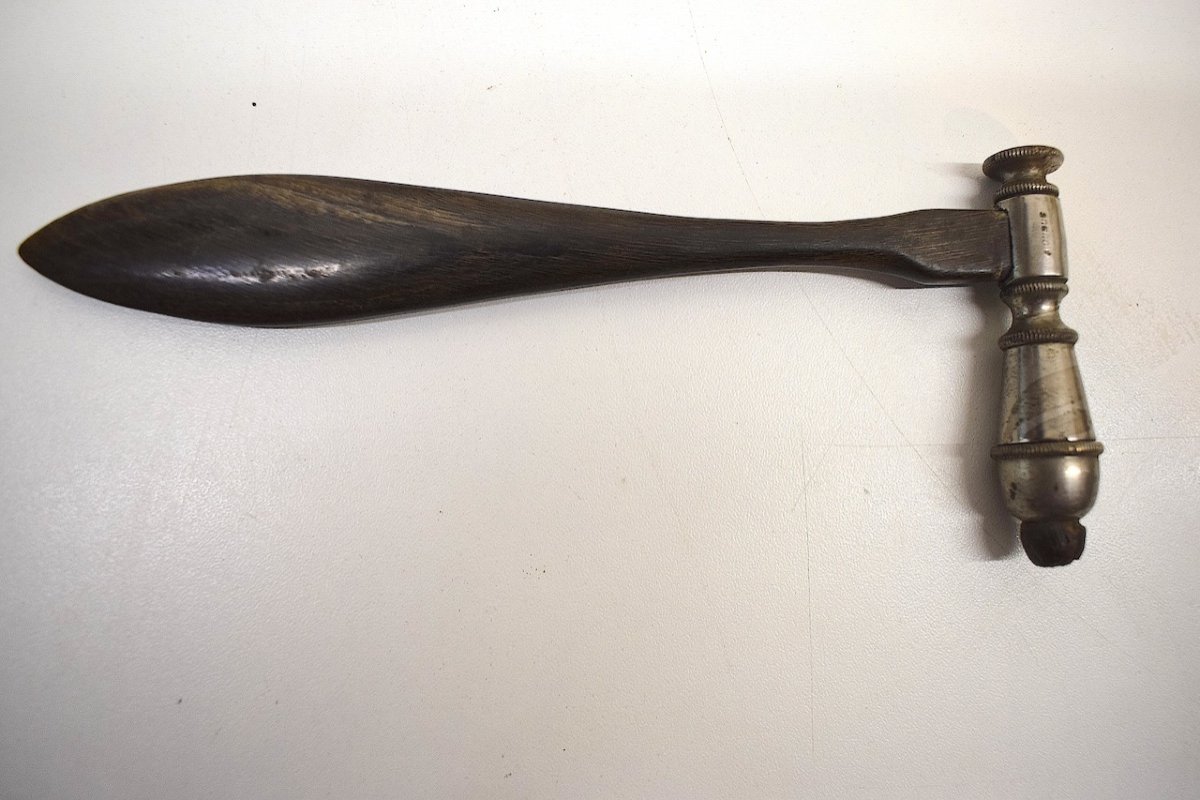 Taube Percussive Hammer Medicine Medical Doctor 19th Century In Dubuc Ref732 -photo-2