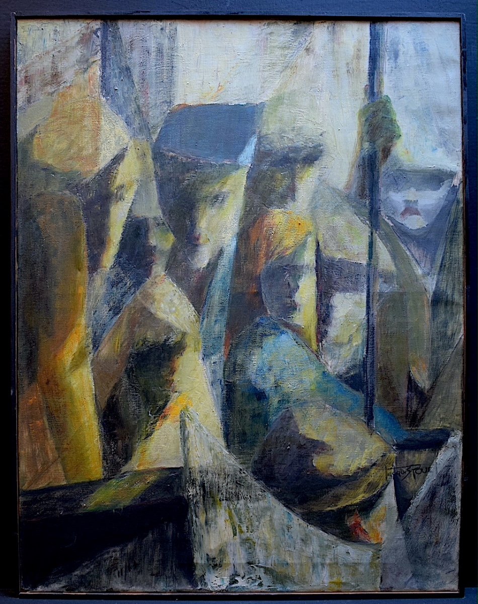 Jacques Rouet Cubist Expressionist Modern Art 20th Century Rt975-photo-4