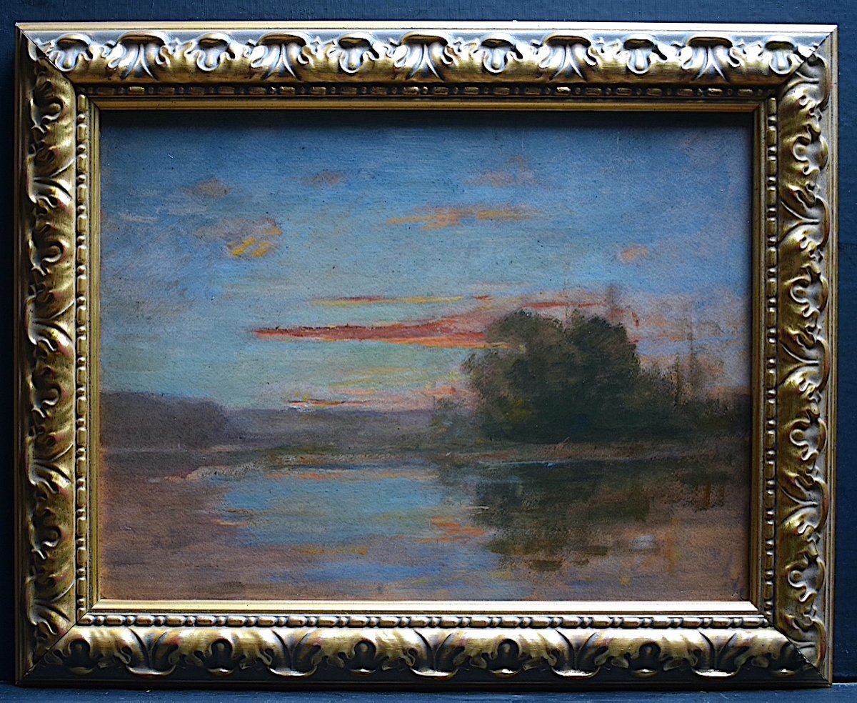 Ravier François Auguste Impressionist Landscape 19th Century Rt1170