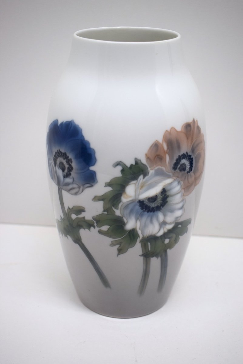 Art Nouveau Vase Scandinavian Porcelain Royal Copenhagen Copenhagen Ref1007-photo-2