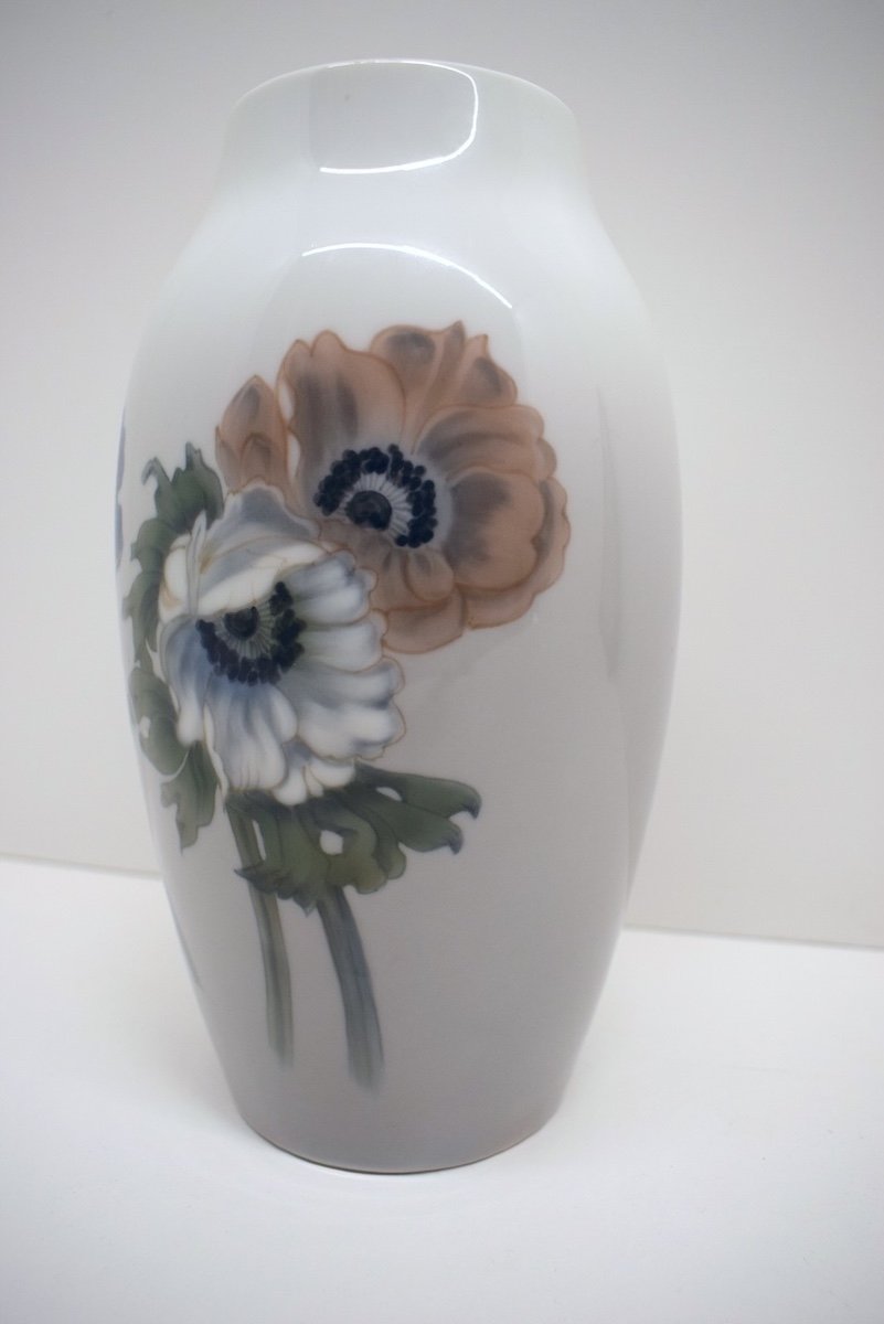 Art Nouveau Vase Scandinavian Porcelain Royal Copenhagen Copenhagen Ref1007-photo-4