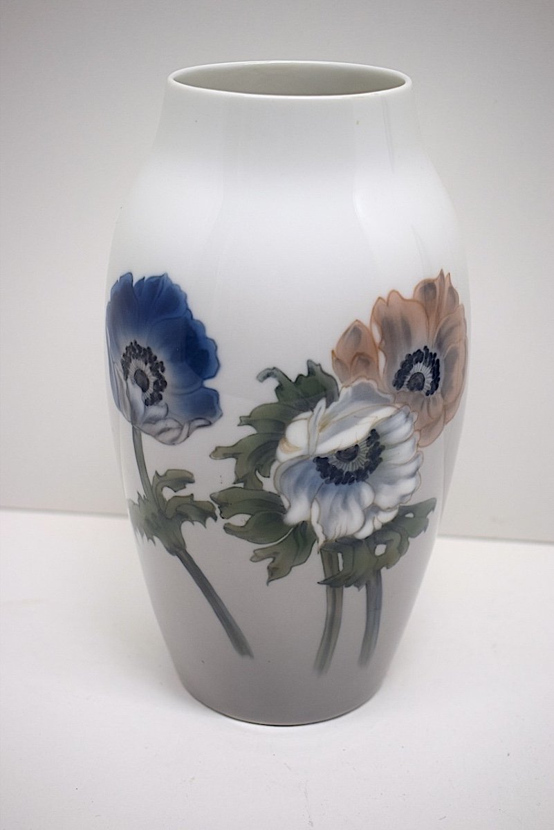 Art Nouveau Vase Scandinavian Porcelain Royal Copenhagen Copenhagen Ref1007-photo-8