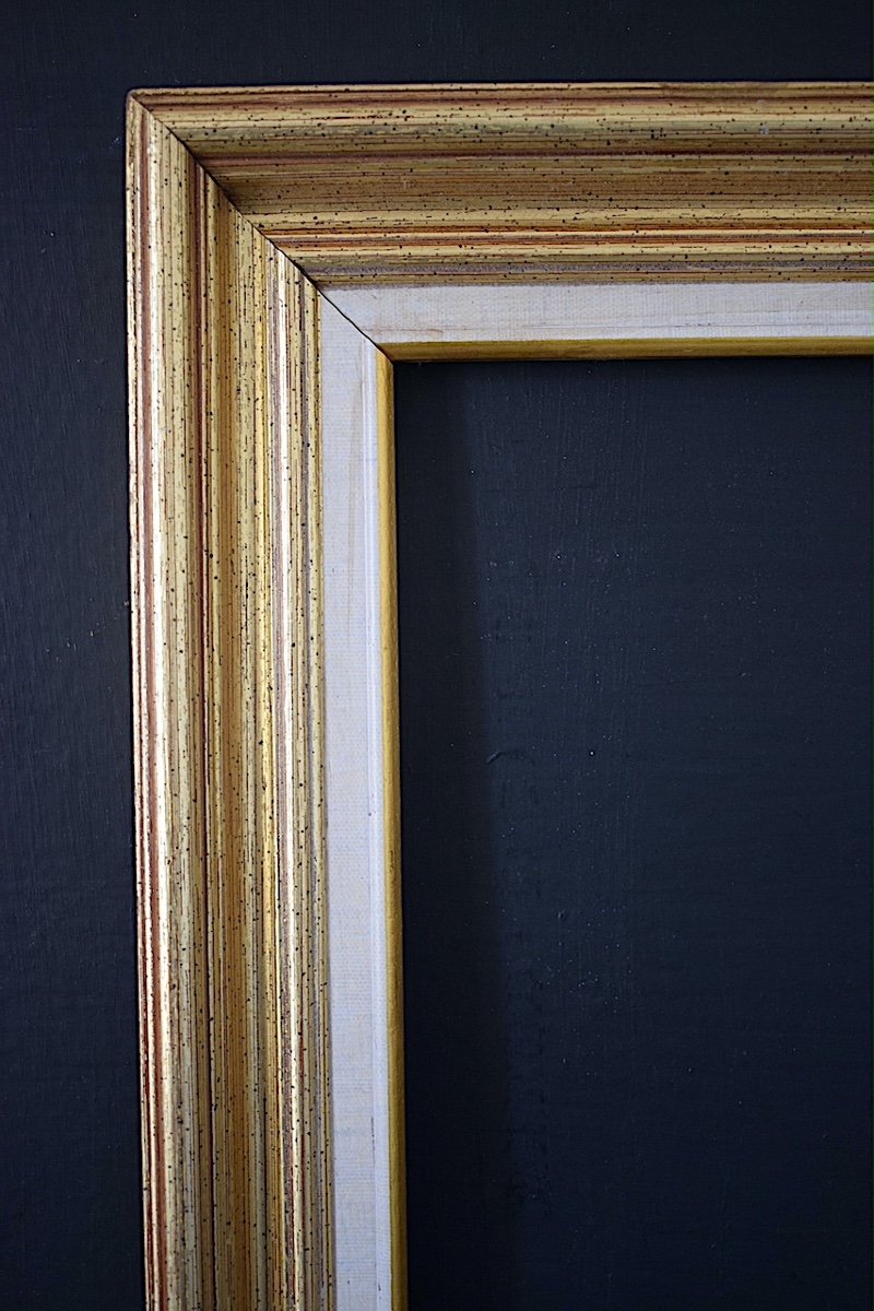 Golden Rebate Frame 76 X 50 Cm 20th Century Frame Ref C1170-photo-3